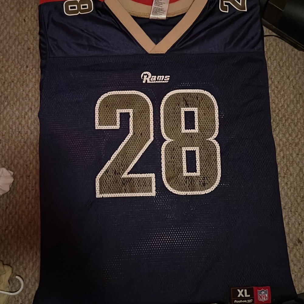 Rams Marshall Faulk Jersey